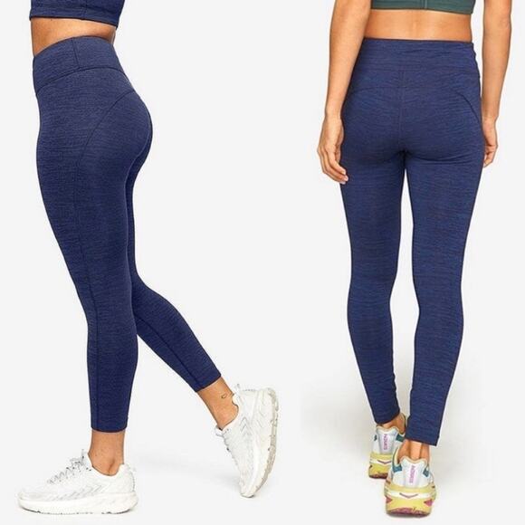 Outdoor voices sweattech flex Baltic blue leggings sz M - Picture 1 of 6